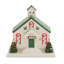 Spode Christmas Tree Led School House 5.5"