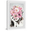 Pink Floral Beauty by Julia Posokhova - Single Picture Frame Print-1769945604-1769945630