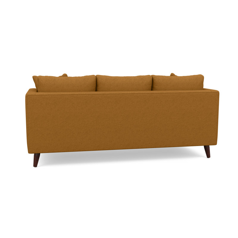 Loretosha Upholstered 77'' Sofa, Entice Honey