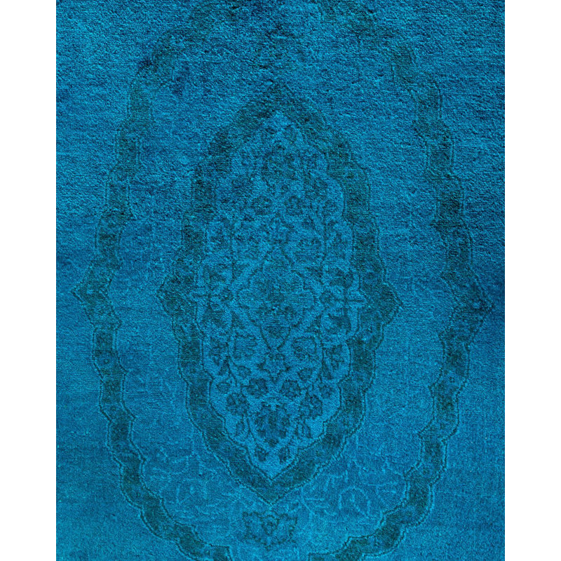 Overyed One-of-a-Kind Rectangle 3'2" X 5'1" Hand Knotted Area Rug