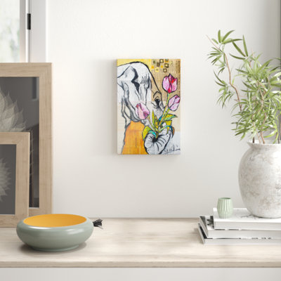 Elizabeth St. Hilaire - Wrapped Canvas Painting