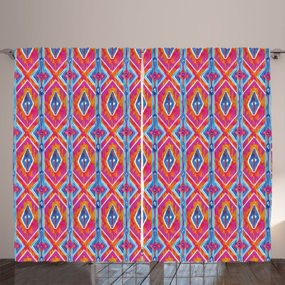 Semi Sheer Curtain Pair