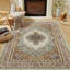 Tapis multicolore en faux cachemire pour salon-1300214302