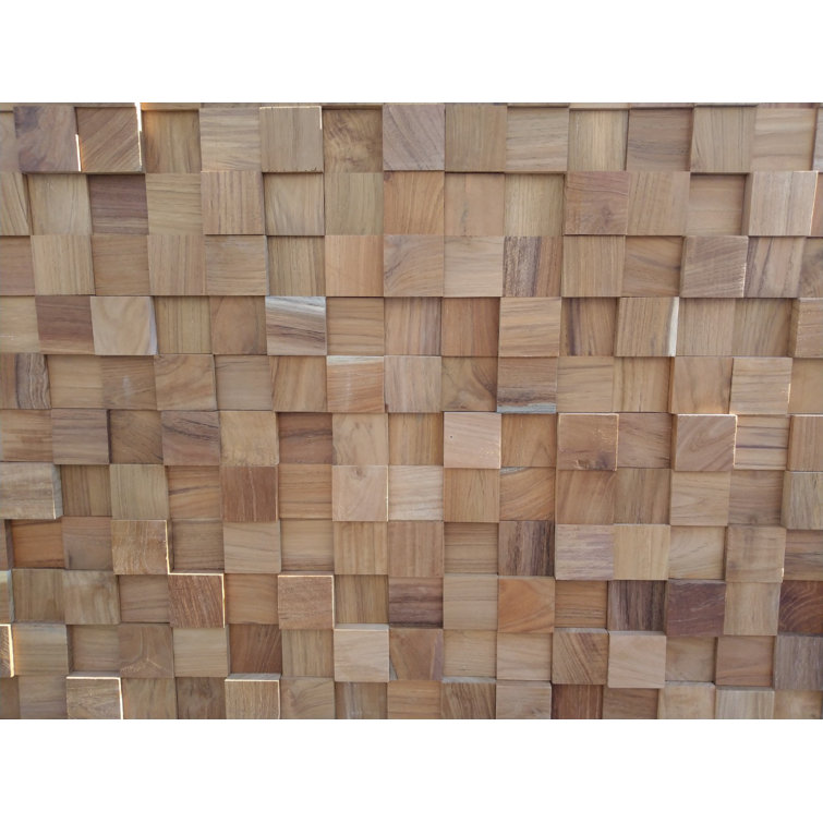 Teak Tiny Block 48" x 12"