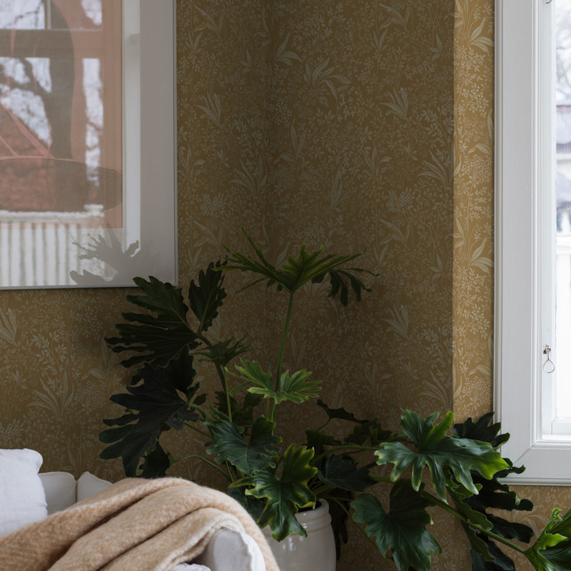 Boråstapeter Nocturne Wallpaper, Gold