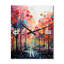 Sothea - Horloge murale florale Mid-Century-1992371020