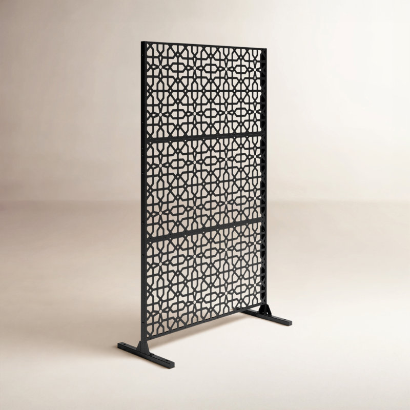 Cloison d'intimité en métal Screen Series, Black