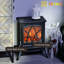 Chastain Belfry Heating 45 cm W Black Electric Stove