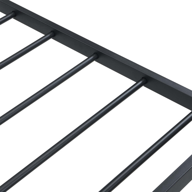 Heavy Duty Bed Frame with Quick Assembly, No Noise Design, Ample Storage and Easy Headboard Connection for Any Room., Twin