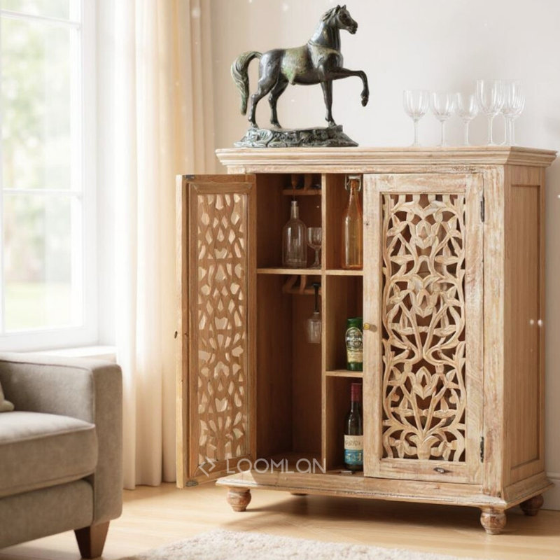 Armoire haute en bois Jarrahne