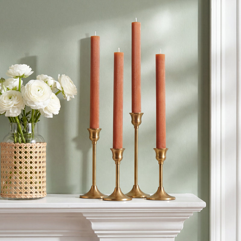 Unscented Taper Candle