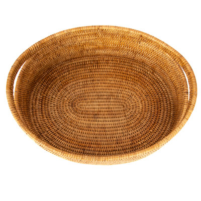 Helmsford Handwoven Rattan Storage Bin