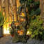 Hand Crafted Weather Resistant Floor Fountain with Light