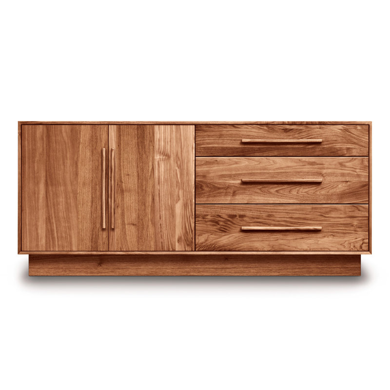 Moduluxe 3 - Drawer Dresser, Natural Cherry, Conventional