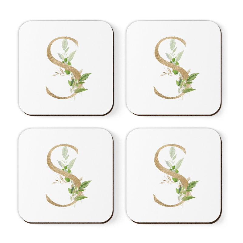 Sous-verre à monogramme Exotic, S