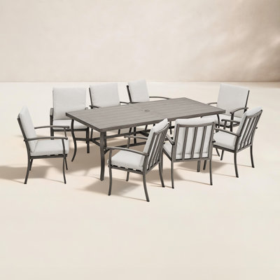 84" Patio Dining Set