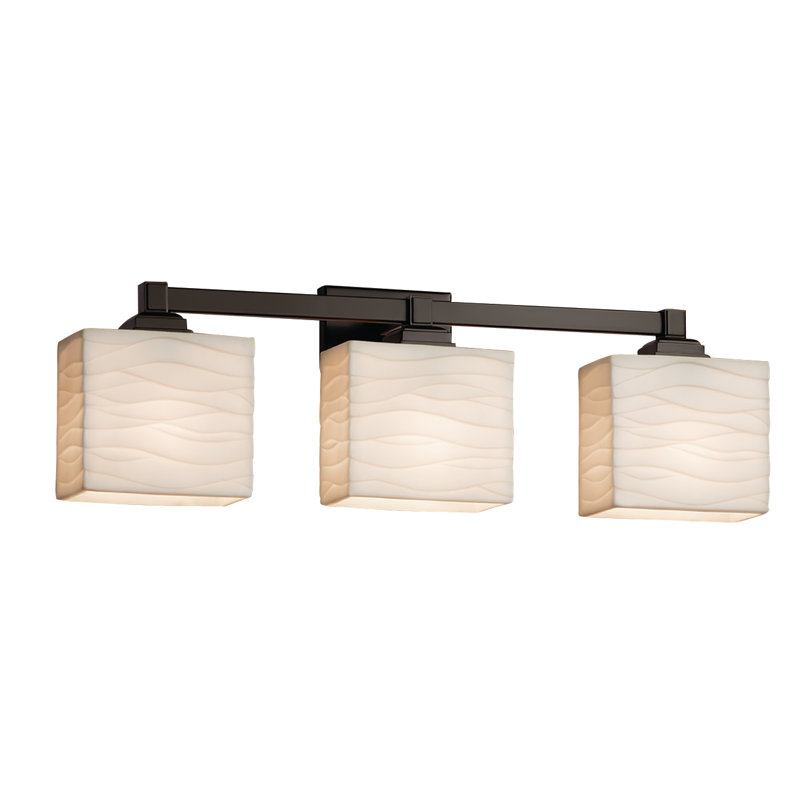 Éclairage pour meuble-lavabo 3 lumières Mentz, Bronze foncé