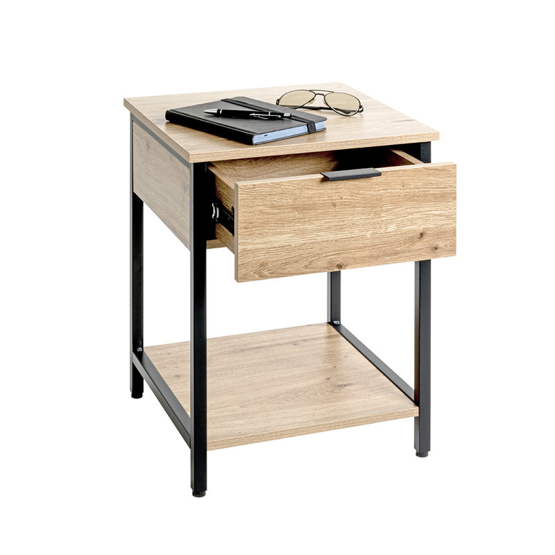 Althea Side Table with Storage