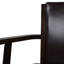 Tabouret tournant avec accoudoirs Williams