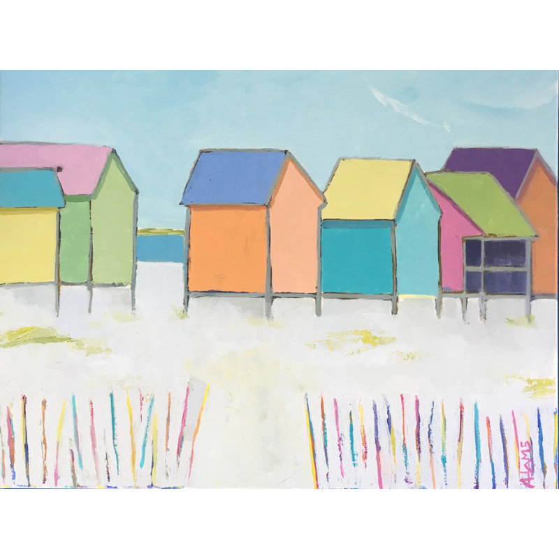 Summer Shanties Print by Phyllis Adams
