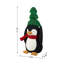 Décoration de Noël pingouin en tissu 21,25 po H