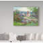 « spring reflection », reproduction de peinture à l’acrylique sur toile tendue-31881827