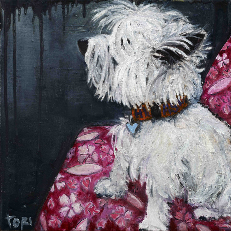 «Dash In The Front» par Tori Campisi - impression sur toile tendue, H 32 po x l 32 po x P 1,5 po