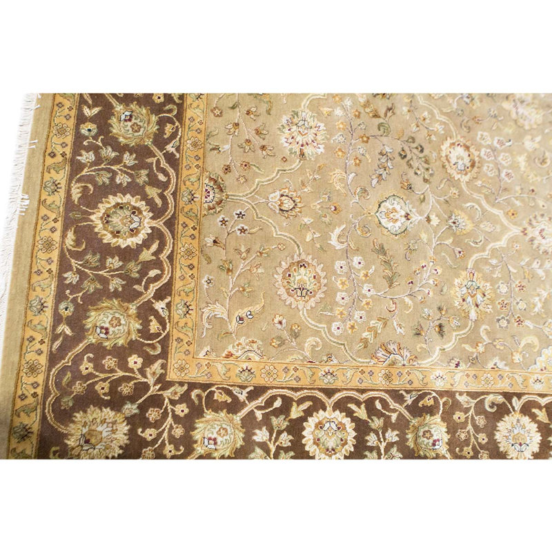 Oriental Area Rug in Brown