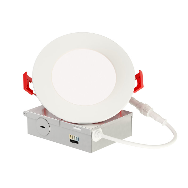 Plafonnier Slim, H 2,5 po x l 5 po x P 5 po, 9 W