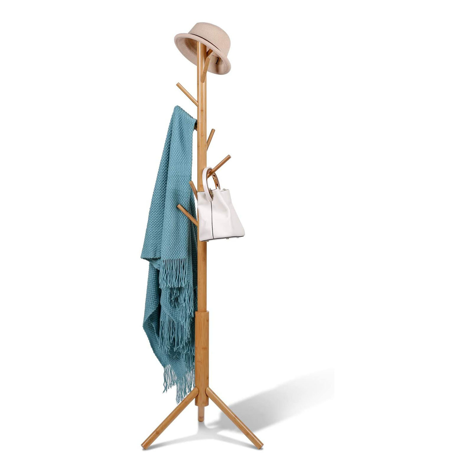 Zoomie Kids Ludgera Freestanding 4 - Hook Coat Rack