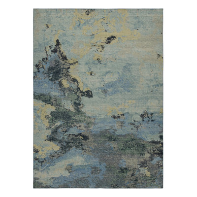Handmade Kilim Wool Animal Print Area Rug