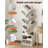 6 Tier Tree Storage Bookcase with Shelves-1952099231