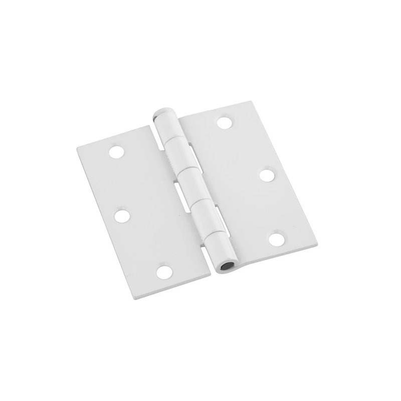 Charnière de porte simple à fixation en surface H 1 po x l 3 po