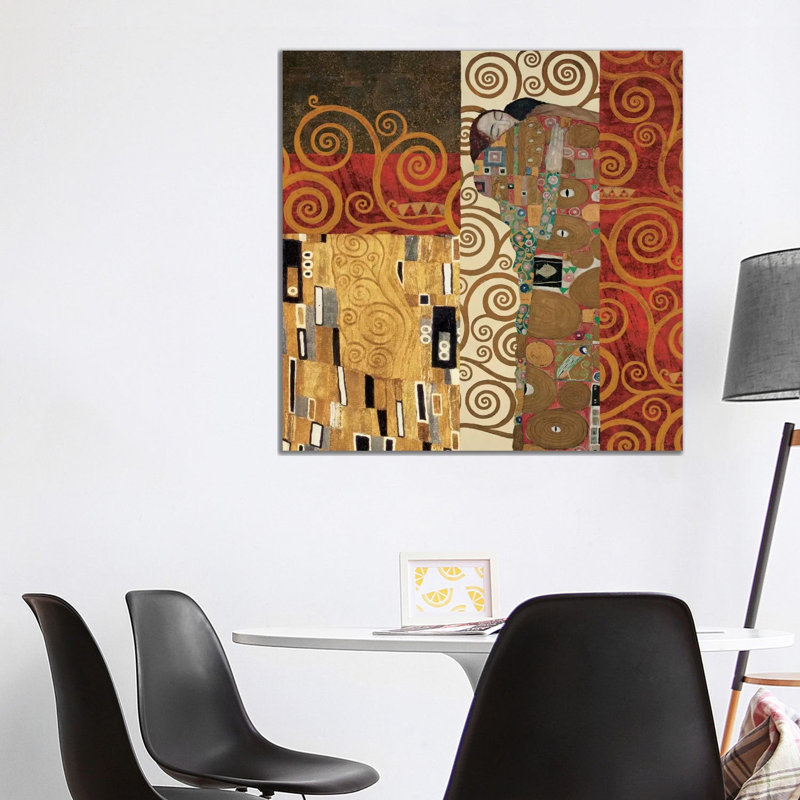 Klimt Details by Gustav Klimt - Wrapped Canvas Print, 93.98 cm H x 93.98 cm W x 3.175 cm D
