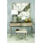 Leather Cowhide Accent Stool with Stainless Steel Base