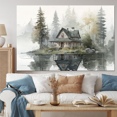 Cottage by the Lake II - Lake House Cottage, impressions encadrées
