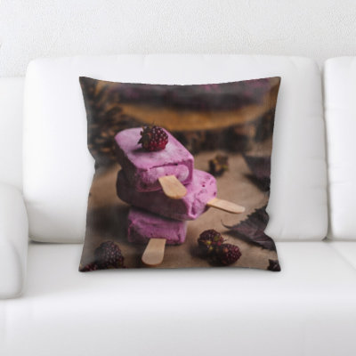 Microsuede Throw Pillow