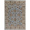 Wool Oriental Area Rug in Blue/Ivory/Green
