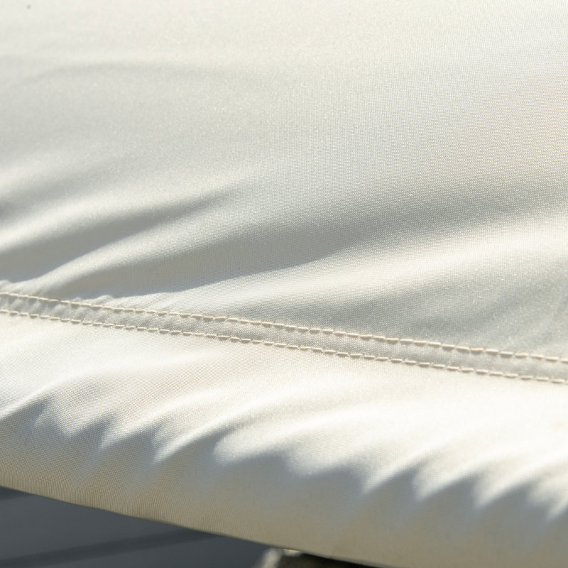 Chaise berçante d'extérieur en métal Jarman