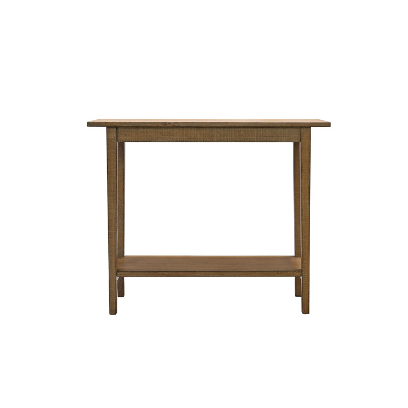 Camptown 36" Wide Small Console Table, Antique Natural