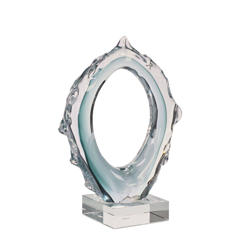 Icecast Sculpture, Small, 11.5" H x 14.5" W x 5.5" D