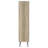 Minerva Distressed Pine 3-Shelf Bookcase With Drawers