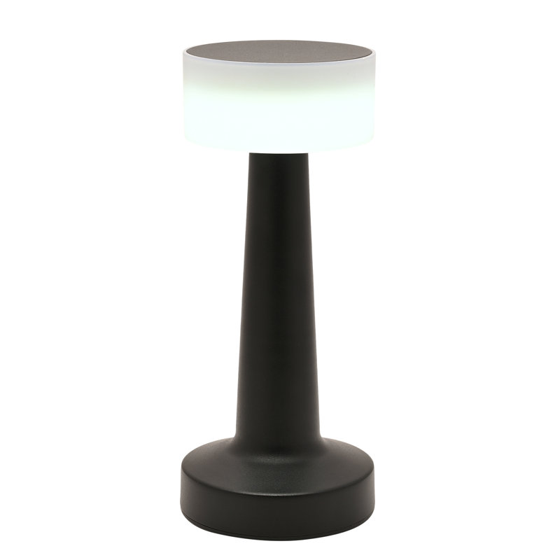 USB LED Touch Table Lamp, Black