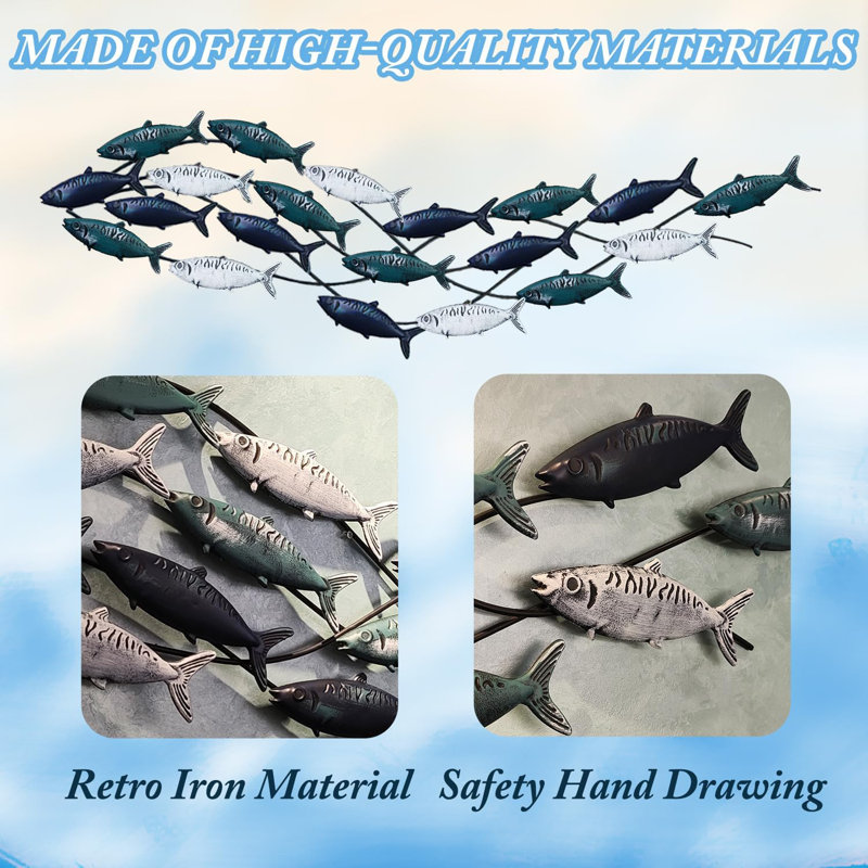 Metal Fish Wall Art