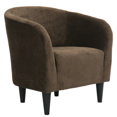 Fauteuil demi-tonneau de 29,50 po de largeur