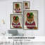 «Christmas Foxy Christmas Fool», reproduction encadrée - bois massif-260305538