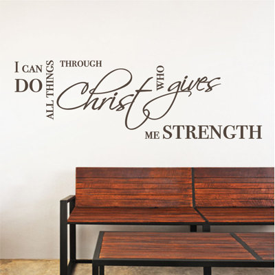 Religious & Spiritual Non-Wall Damaging Wall Decal