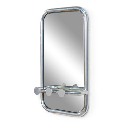 Retro Steel Rectangle Mirror