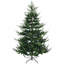 Arbre de Noël artificiel 7,5 pi, arbre de Noël à charnière en pin avec 1218 branches réalistes, base en acier, ouverture automatique, vert-107091386