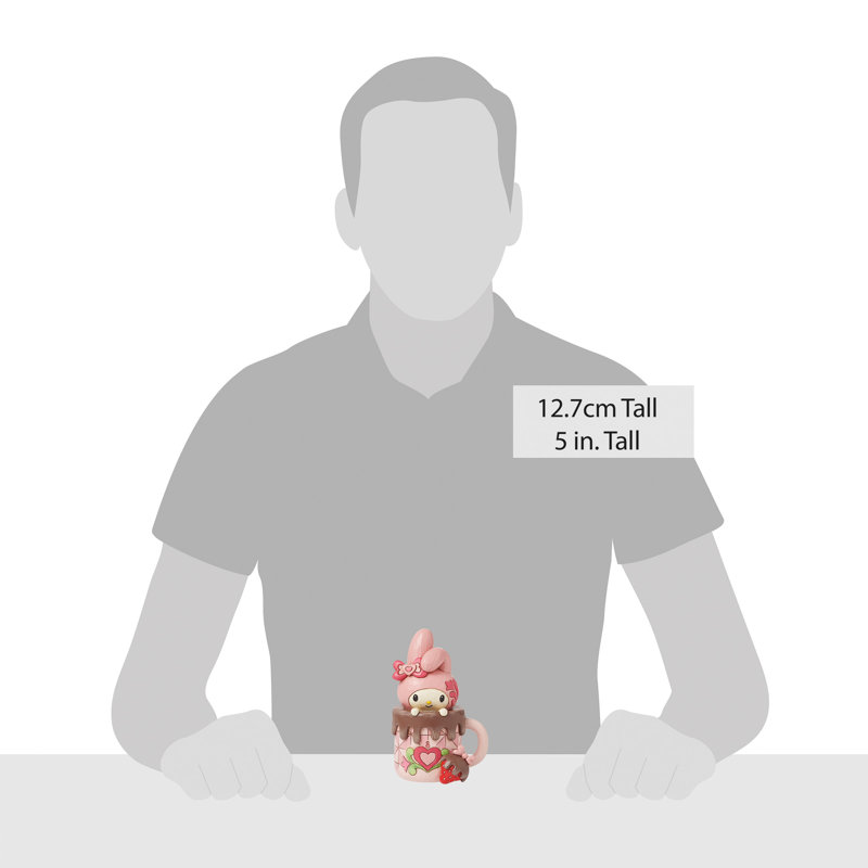 Figurine Sanrio par Jim Shore My Melody in Hot Cocoa Cup